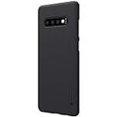 Nillkin Polycarbonate Case for Samsung Galaxy S10 S 10 (6.1" Inch) Super Frosted Hard Back Cover Hard Pc Black Color