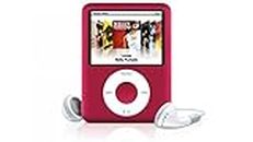 Original AppleiPod kompatibel für MP3 MP4 Player - Apple iPod Nano 8GB - 3. Generation (Rot) (erneuert)