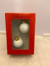 CLEARANCE Golf balls Christmas ornaments 1 1/4 inch