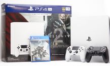Consola Sony PlayStation 4 Pro 1 TB Destiny 2 Edición Paquete Juego PS4 ¡Excelente!