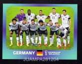 FOTO DEL EQUIPO GER 1 GERMANY CROMO STICKER FIFA WORLD CUP QATAR 2022 PANINI