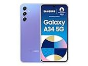 Samsung Galaxy A34 5G 128GB Awesome Violet 16,65cm (6,6") Super AMOLED Display, Android 13, 48MP Triple-Kamera