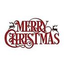 The Gerson Companies 36" Large Metal Merry Christmas Sign 2427100