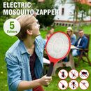 Electronic Bug Zappers Racket Mosquito Fly Swatter Insect Killer Battery AU
