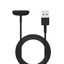 HEYUS Charger Cable for Fitbit Luxe/Charge 6/5, Compatible Fast Charge USB Charger Dock Magnetic Charging Cradles 3.3ft Replacement for Fitbit Luxe/Charge 6/5 Tracker