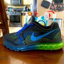Nike Shoes | 2015 Nike Air Max In Women’s Size 9 Men’s Size 7.5 | Color: Blue/Green | Size: 9