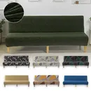 Solid Color Sofa Bed Cover Couch Cover for Sofa Set Living Room Furniture Cushions Elastic Slip Army