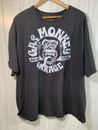 Gas Monkey Garage Men's T-Shirt 3X-Large Black  Dallas Texas Print Cotton