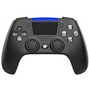 Porro Fino PS4 Wireless Controller for Playstation 4, professional usb PS4 Wireless Gamepad for PlayStation 4/PS4 Slim/PS4 Pro (Black) [video game]