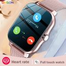 Smartwatch Women Men Fitness Tracker Heart Rate For Android iOS waterproof