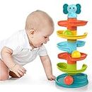 LZDMY Baby Toy 9-18 Months, Ball Drop and Roll Ramp Toy for 1 Year Old Boys Girls, Sensory Toy for Babies 12 Months, Baby Ball Tower Roll ball Game, 1st Birthday Gifts for Babies Easter Gifts