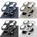 For Apple iPhone 15 14 13 11 12 Pro Max Camera Lens Metal Glass Ring Protector
