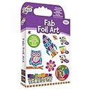 Galt Fab Foil Art - Creative Craft Kits for Kids and Childrens Fun Foil Art Activity Set for Girls and Boys - Includes Guide Book, 25 Colourful Foil Sheets and 8 Sparkly Pictures - Age 6 Years Plus