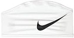 Nike Pro Dri-Fit Skull Wrap 4.0, White/Black, One Size Fits Most, One Size fits Most, Adult and Youth