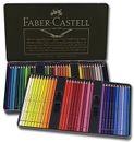 Juego de 60 lápices de colores Faber-Castell policromos lata