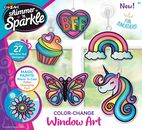Cra-Z-Art Shimmer 'N Sparkle Color Changing Window Art Kit179854