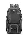 Impulse Rucksack Bags 55 Litres Travel Bag For Men Tourist Bag For Travel Backpack For Hiking Trekking Bag For Men Camping Triumphtote With 1 Year Warranty, Black