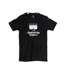Cyber75 Store Computer Software Engineering T-Shirt | Trust me I,m Computer Engineer Unisex Tshirt (Color-Black) (Size-Medium)