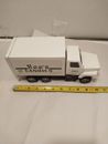 Vintage 90s See's Candies Metal White International Delivery Truck ERTL 10 Inch