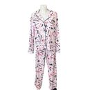Kate Spade Intimates & Sleepwear | Kate Spade Pink 2 Pc Long Sleeve Top & Pajama Bottoms Set Lounge Sleepwear Large | Color: Pink | Size: L