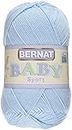Bernat Baby Big Ball Sport Yarn, 12.3 oz, Gauge 3 Light, 100% Acrylic,Baby Blue