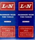 L&N Passenger Train Time Tables. December 15, 1967. Louisville and Nashville Rai