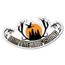 Hunting and Fishing Sticker Decal Hunting Car 4x4 Vinyl Wild