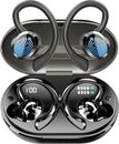 Auriculares deportivos Rulefiss Q38, auriculares intraurales inalámbricos Bluetooth 5.3 HiFi