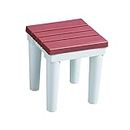 FASHIONMYDAY Small Stool Multiuse Flower Pot Shelf Garden Leisure Potty Stool for Bedroom Red |Home & Garden | Furniture | Benches & Stools