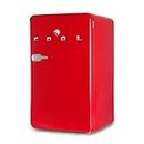 Commericial Cool 3.2 Cu. Ft Freezer Refrigerator, Red