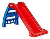 Little Tikes First Slide Toddler Slide, Easy Set Up Playset for Indoor Outdoor Backyard, Easy to Store, Safe Toy for Toddler, Slip And Slide For Kids (Red/Blue), 39.00 inch L x 18.00 inch W x 23.00' inch H