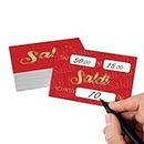 Original Custom Sale Tags – 100 Discount Coupon Cards Sale – Original Discount Card