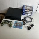 Consola Sony PlayStation 4 PS4 500GB CUH-1001A Paquete 10 Juegos Fallout 4 GTA 5