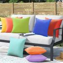 Water Resistant Pillow Cover Outside Scatter Cushions for Garden Furniture Patio