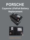 Replace Faulty Porsche Cayenne Batteries! Refurbished 2019-2023 LiFeP04 Battery.