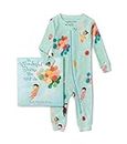 Books to Bed Baby Boys' Book and Sleeper Pajama Gift Set, The Wonderful Things You Will be, 6-12 Months
