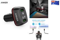Anker 42W SUPER FAST QC 3.0 Car Charger PowerDrive+ Speed 2 USB Quick Charge AA