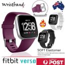 FOR Fitbit Versa Replacement Classic Band Silicone Strap Wristband Running&Yoga!