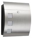 CMD Stainless Steel Letterbox typ46 with glaswindows made in Germany