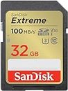 SanDisk Extreme 32 GB tarjeta SDHC + RescuePRO Deluxe, hasta 100 MB/s, UHS-I, Clase 10, U3, V30