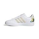 Adidas Women Synthetic Grand Court 2.0 Tennis Shoes White UK-6