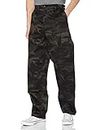 Brandit US Ranger - Pantalón de camuflaje oscuro, 4XL