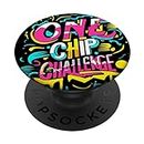One Chip Challenge Flaming-Hot TortillaChip OneChipChallenge PopSockets PopGrip Interchangeable