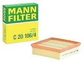 MANN-FILTER C 20 106/4 Luftfilter – Für PKW