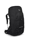 Osprey Farpoint Trek 75 Men's Travel and Backpacking Backpack, Black