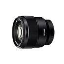 Sony E Mount FE 85mm F1.8 Full-Frame Lens (SEL85F18) | Mid-Telephoto Prime | Portrait Photography, Black