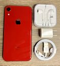 Apple iPhone XR Product Red 64GB Factory Unlocked - GOOD Condition