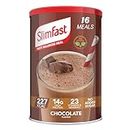SlimFast Meal Replacement Shake for Weight Loss & Balanced Diet, Vitamins and Minerals, Low Calorie, High Protein, Chocolate Flavour, 16 servings, 600 g, Packaging May Vary