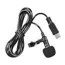 Andoer 150 cm Portable Mini Clip-on Omni-Directional Stereo USB Microphone for PC Computer/for GoPro 3 3+ 4 (#2)