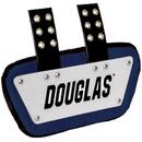 Douglas Custom Pro CP Series Removable Football Back Plate - 6 Inch White/Navy
